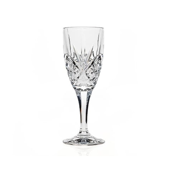 Crystal Champagne Flutes set of 4 - Picture 2 of 6